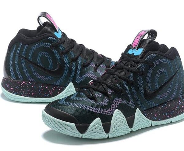 Blue & Black Shoes