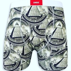 Green Illuminati Shorts