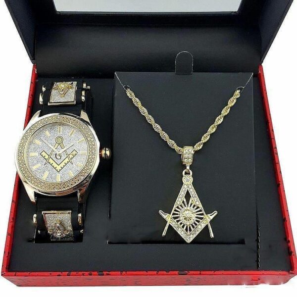 Illuminati Talisman & Watch Combo