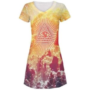 Yellow Illuminati Top
